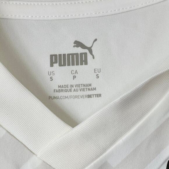 Puma BVB Borussia Dortmund Soccer White NWT Jersey #22 Size S A0058 - Picture 2 of 5